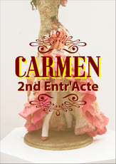 CARMEN - 2nd Entr'Acte Orchestra sheet music cover